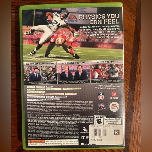 Madden NFL 13 - Xbox360 (Used) - Picture 3 of 3